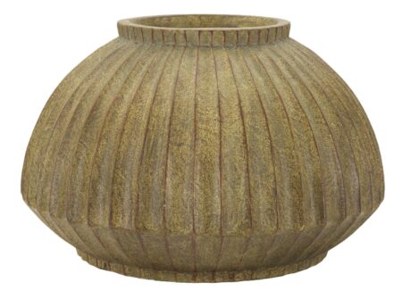 Vase i grøn - 40x26x5 cm