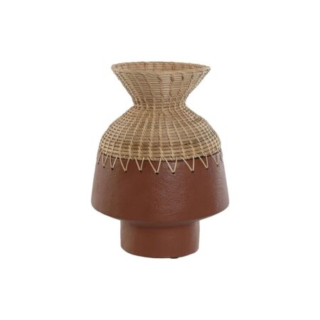 Vase i natur/terrakotta - 24 × 24 × 35 cm
