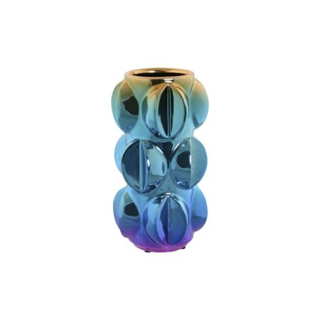 Vase i stentøj - multifarvet, moderne, 12 × 12 × 24 cm (2 stk.)