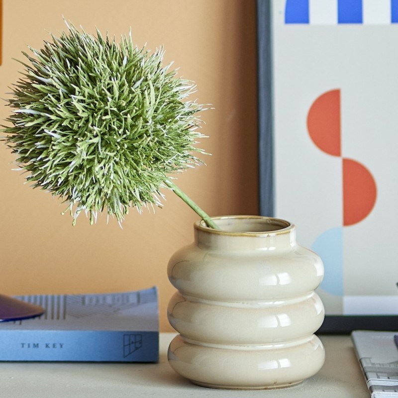 Vase lys brun m/ buer "Iston" - Bloomingville H: 11 Vase lys brun m/ buer "Iston" - Bloomingville H: 11