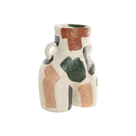 Vase - multifarvet harpiks, moderne, 26,5 × 18 × 32,5 cm