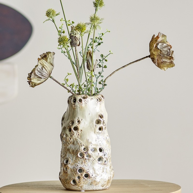 Vase natur "Noble" - Bloomingville H: 21,5 Vase natur "Noble" - Bloomingville H: 21,5