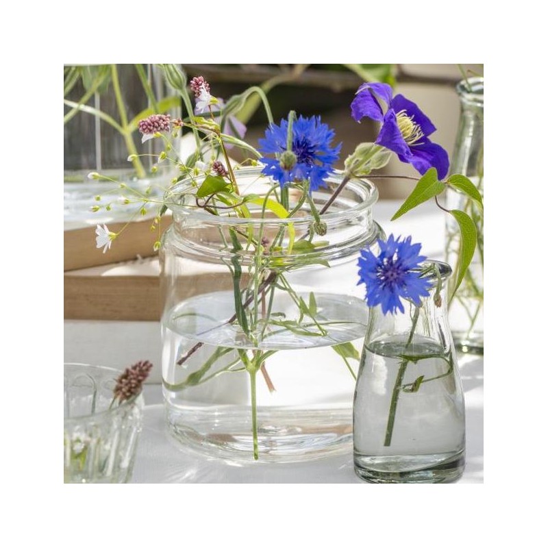 Vase / skjuler m/bred kant "Claire" - Ib Laursen H: 13 cm Vase / skjuler m/bred kant "Claire" - Ib Laursen H: 13 cm
