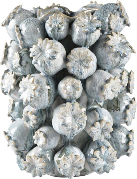 Vase/skjuler H29,5cm Ballad Blue Stentøj