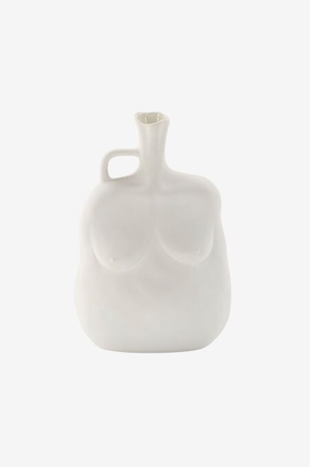 Venture Home - Vase Conta - Hvid - Urtepotteskjulere & vaser - - Homeroom