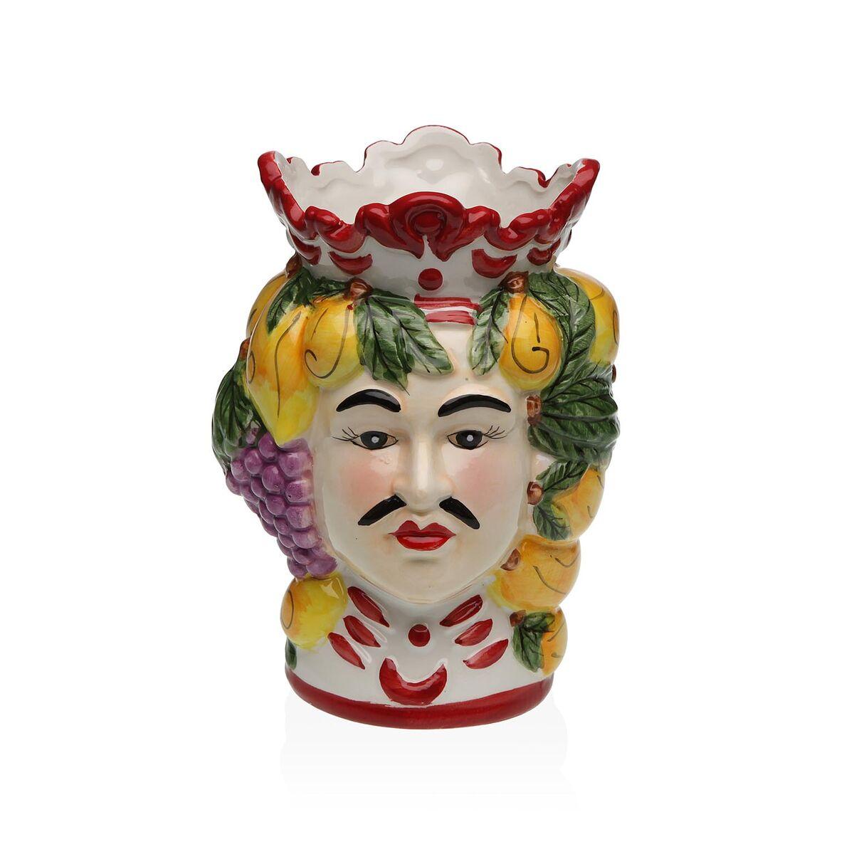 Versa KAMIR vase i keramik, multifarvet - 12 × 17,8 × 11,8 cm Versa KAMIR vase i keramik, multifarvet - 12 × 17,8 × 11,8 cm