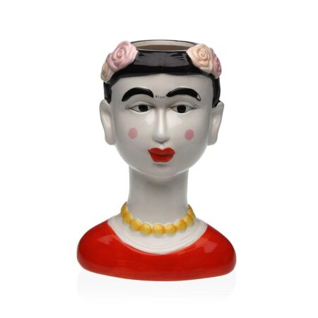 Versa Rosi vase i keramik, rød - 14,3 × 25,5 × 18,5 cm