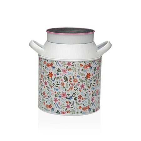 Versa vase i metal - Pink Cvetlice, 13 × 15,5 × 21 cm