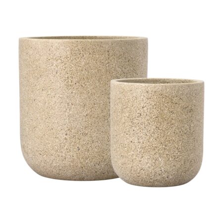 Villa Collection Thum krukke nature 2-pak Ø37 cm-Ø45 cm