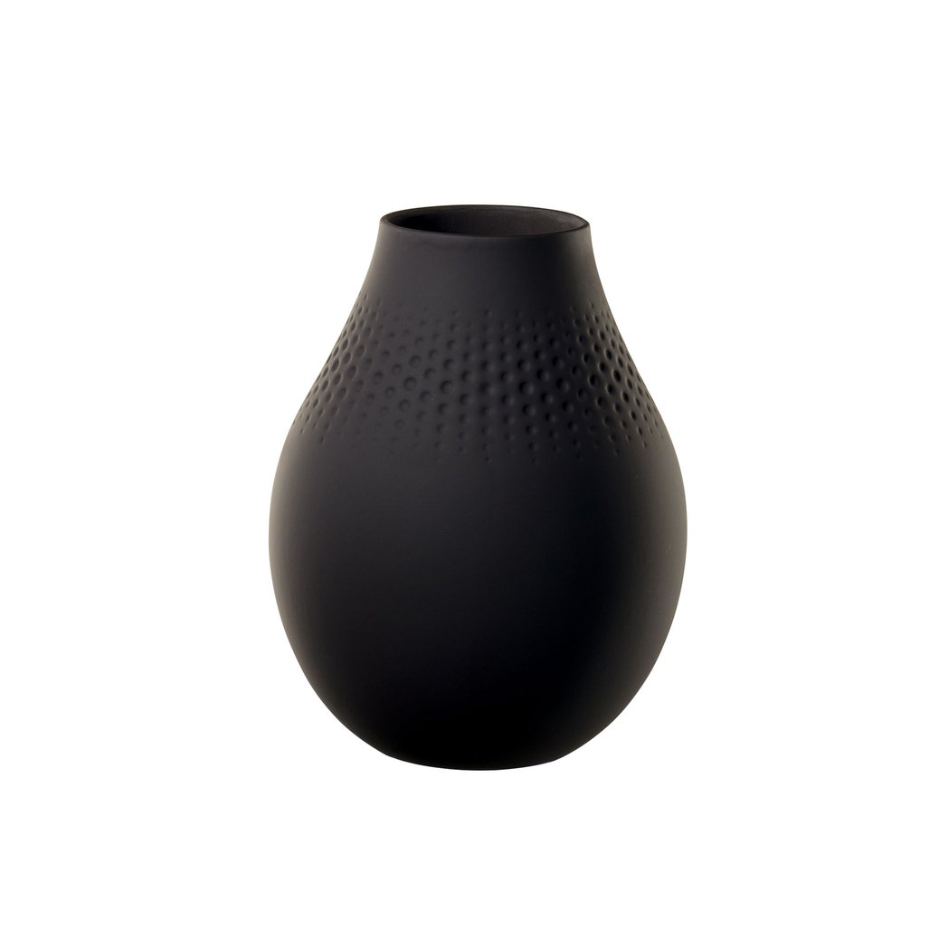 Villeroy & Boch Collier Noir Perle vase Medium → Se online her!