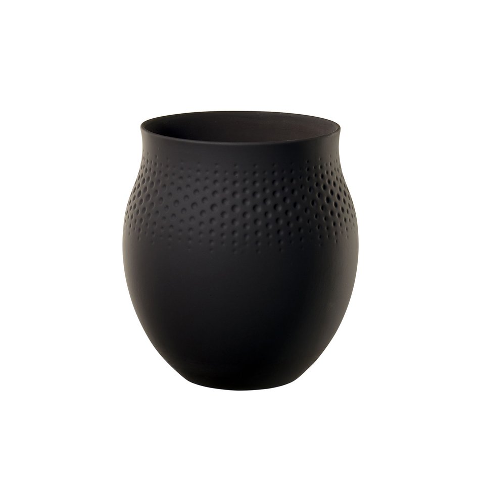 Villeroy & Boch Collier Noir Perle vase Stor → Se online her!