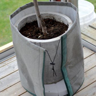 Vinterbeskyttelse til krukker Ø45 cm