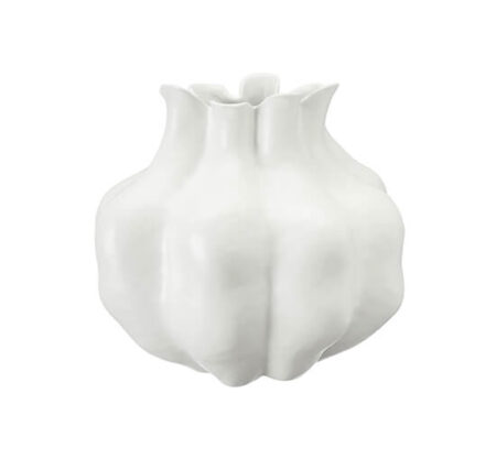 Violet Vase White L