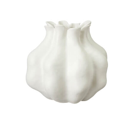 Violet vase hvid
