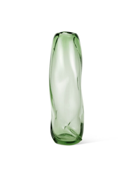 Water Swirl vase fra Ferm Living (Recycled Clear)