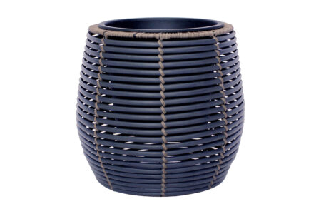 Wicker blomsterkrukke -
