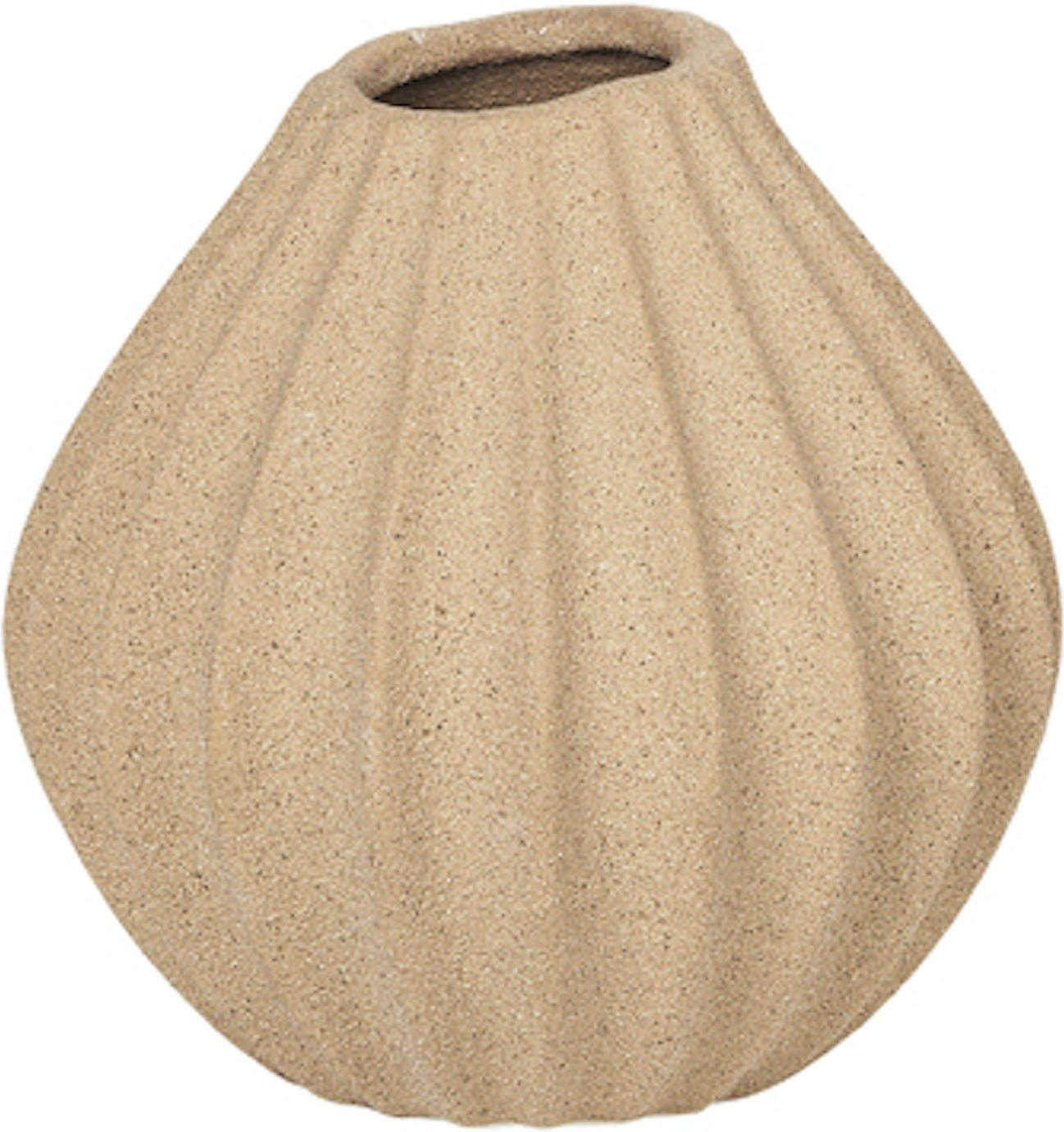 Wide, Vase, orange, H15x15 cm, keramik Wide, Vase, orange, H15x15 cm, keramik