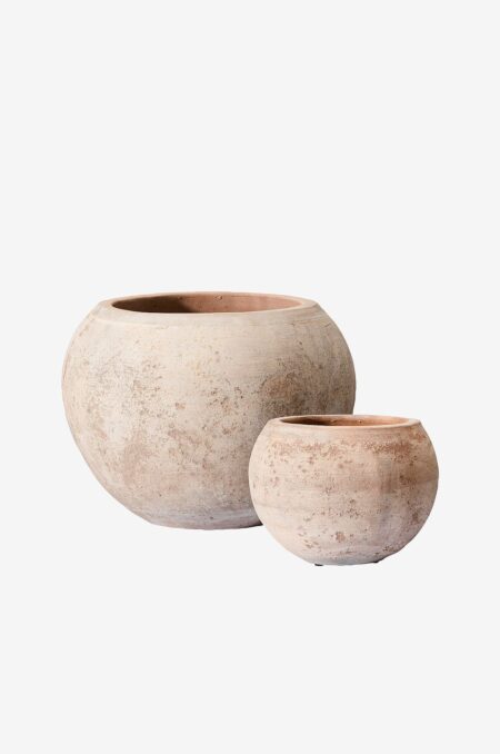 Wikholm Form - Krukke Kate S/2 - Beige - Urtepotteskjulere & vaser - - Homeroom