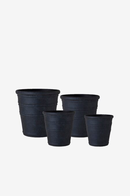 Wikholm Form - Potte Majvor S/4 - Sort - Urtepotteskjulere & vaser - - Homeroom