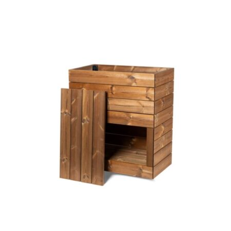 Wimex Plantekasse med opbevaring Trend Classic Termotræ 960 x 482 x 882 mm
