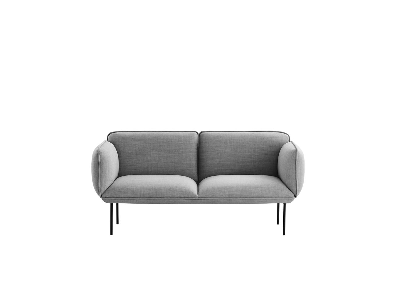 Woud Nakki 2-Seater L: 180 cm - Kvadrat Remix 3 / 0123 Woud Nakki 2-Seater L: 180 cm - Kvadrat Remix 3 / 0123