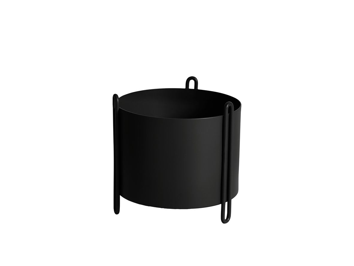 Woud - Pidestall Blomsterpotte - Urtepotte - Sort - Large - Ø: 40 x H: 55 cm Woud - Pidestall Blomsterpotte - Urtepotte - Sort - Large - Ø: 40 x H: 55 cm