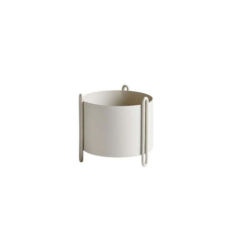Woud - Pidestall Planter Small Grey Woud - Pidestall Planter Small Grey