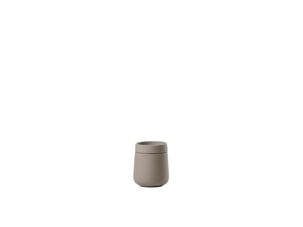ZONE Denmark - Nova One Krukke med låg Dia 8,4 x 8 cm 290 ml Taupe ZONE Denmark - Nova One Krukke med låg Dia 8,4 x 8 cm 290 ml Taupe