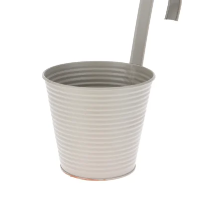 Zink hængepotte Ø13xH25 cm