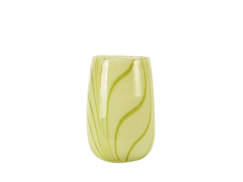 Zinnia vase, lime Zinnia vase, lime
