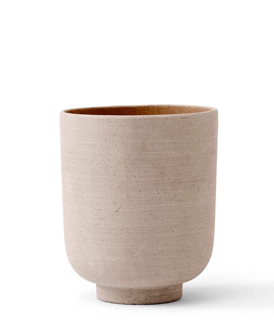 &Tradition Collect Planter Pot SC70 H: 18 cm - Ochre &Tradition Collect Planter Pot SC70 H: 18 cm - Ochre