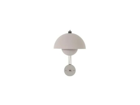 &Tradition - Flowerpot VP8 Væglampe Matt Light Grey