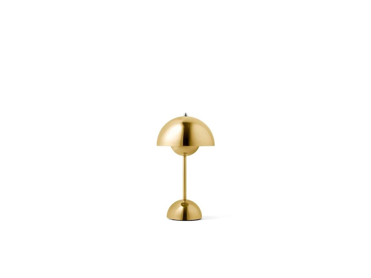 &Tradition - Flowerpot VP9 Portable Bordlampe Brass-Plated &Tradition - Flowerpot VP9 Portable Bordlampe Brass-Plated