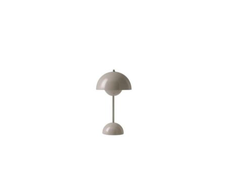 &Tradition - Flowerpot VP9 Portable Bordlampe Grey Beige
