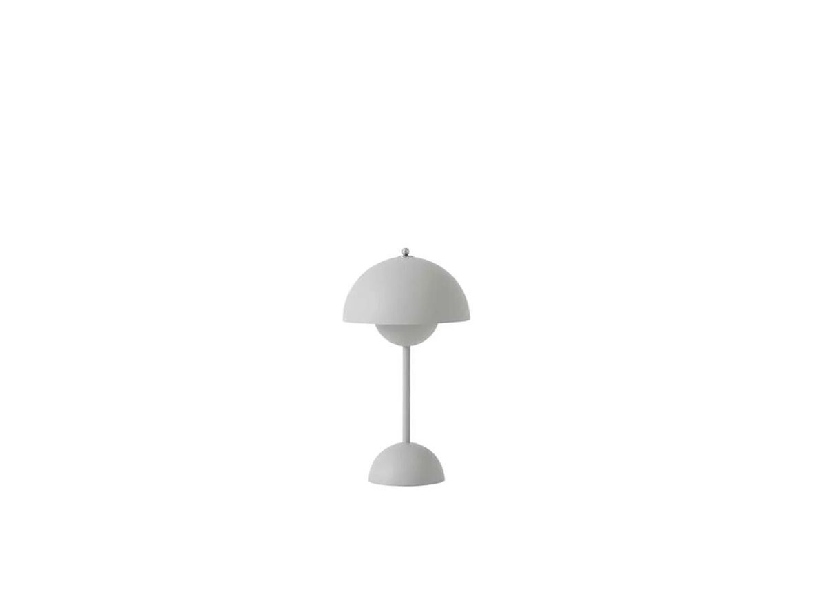 &Tradition - Flowerpot VP9 Portable Bordlampe Matt Light Grey &Tradition - Flowerpot VP9 Portable Bordlampe Matt Light Grey
