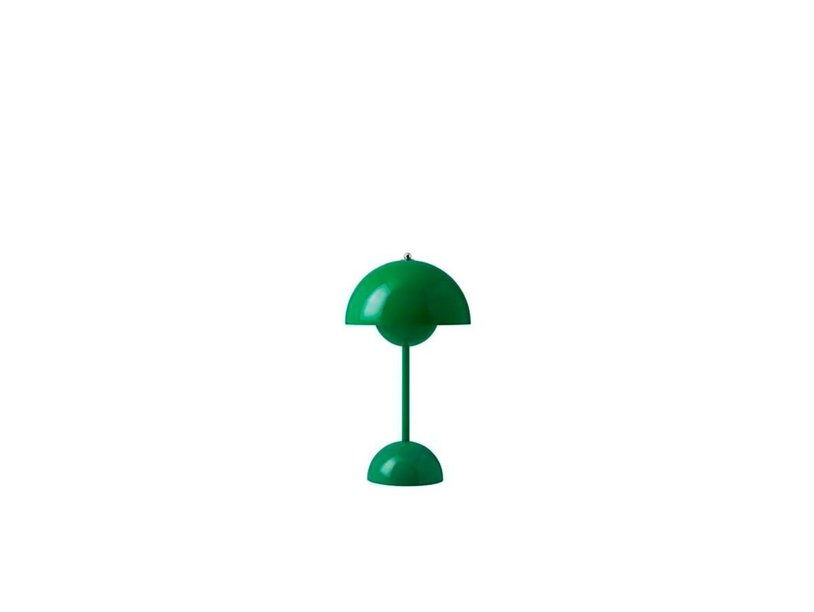 &Tradition - Flowerpot VP9 Portable Bordlampe Signal Green &Tradition - Flowerpot VP9 Portable Bordlampe Signal Green
