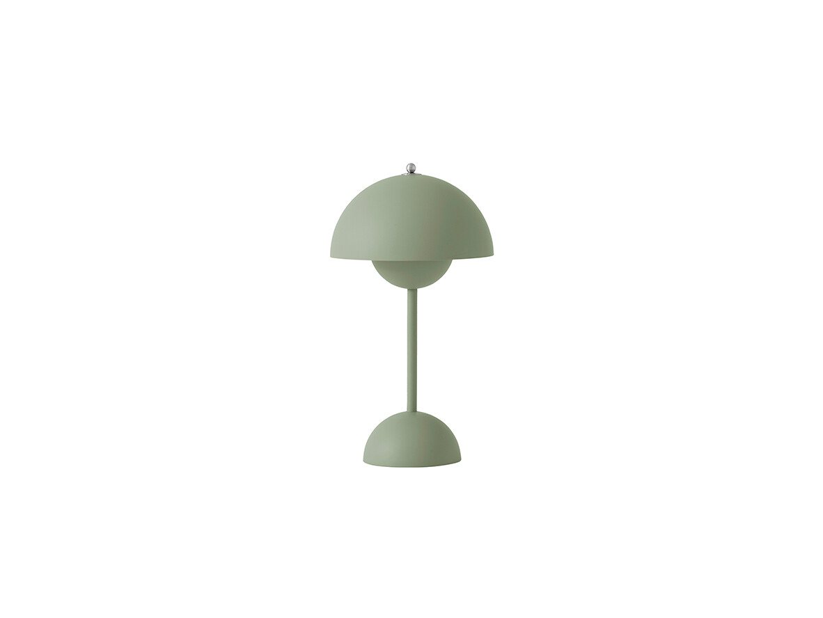 &Tradition - Flowerpot VP9 Portable Bordlampe Soft Green &Tradition - Flowerpot VP9 Portable Bordlampe Soft Green