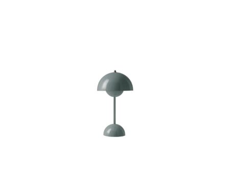 &Tradition - Flowerpot VP9 Portable Bordlampe Stone Blue