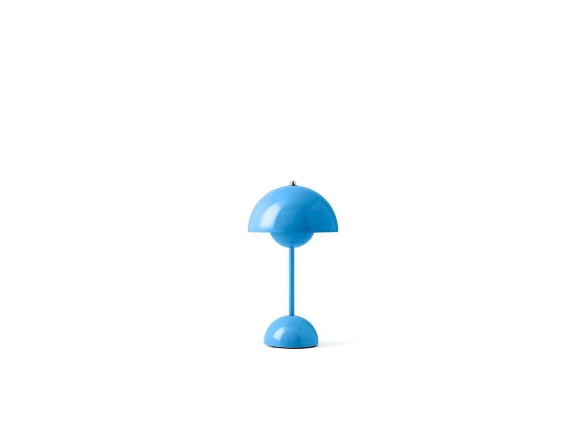 &Tradition - Flowerpot VP9 Portable Bordlampe Swim Blue &Tradition - Flowerpot VP9 Portable Bordlampe Swim Blue