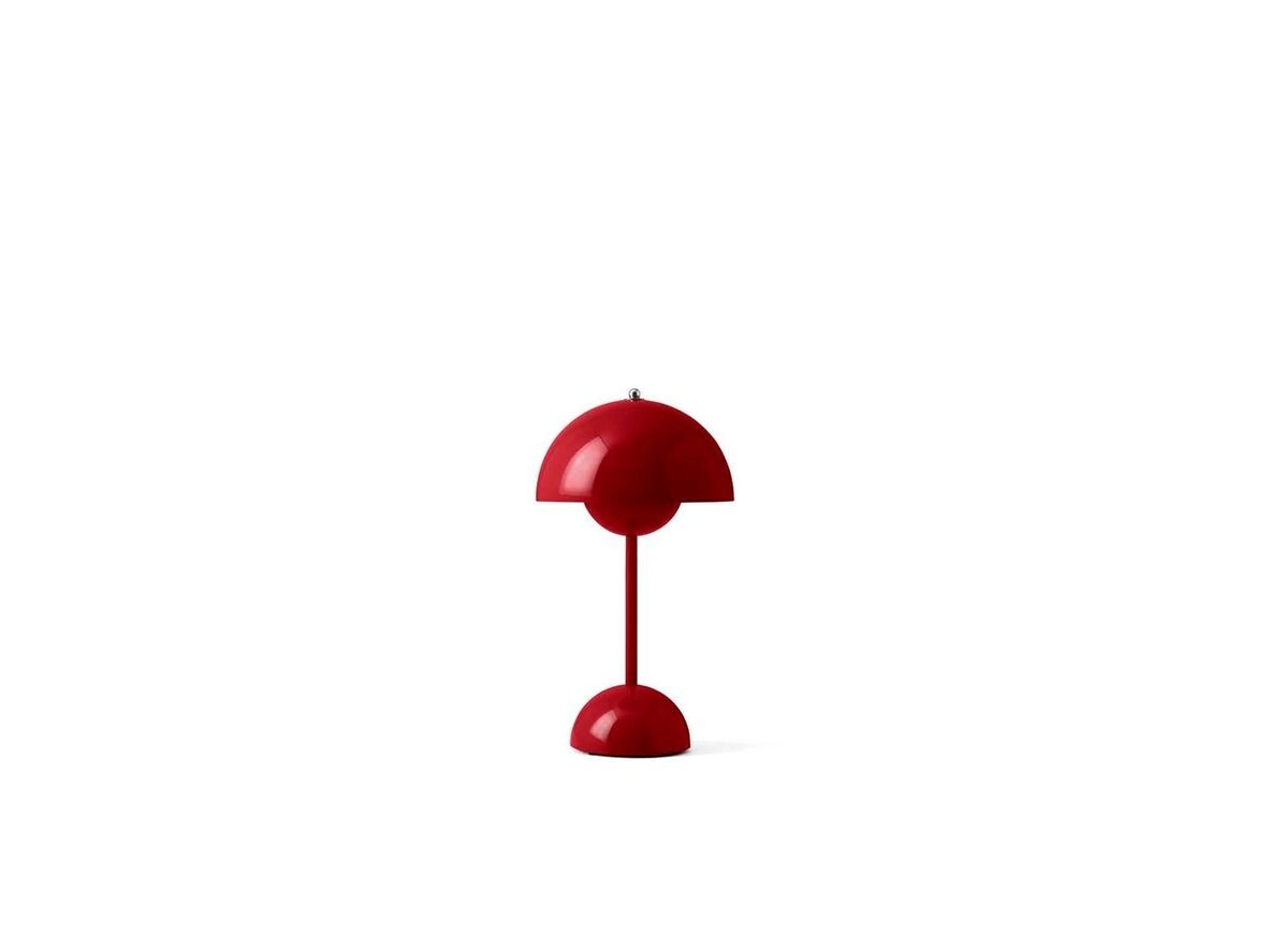 &Tradition - Flowerpot VP9 Portable Bordlampe Vermilion Red &Tradition - Flowerpot VP9 Portable Bordlampe Vermilion Red