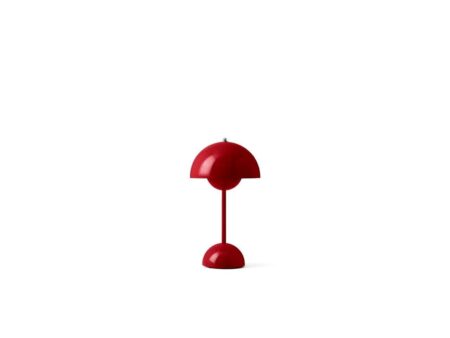 &Tradition - Flowerpot VP9 Portable Bordlampe Vermilion Red