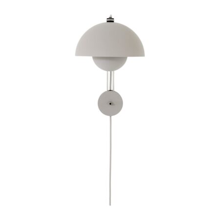 &Tradition Flowerpot væglampe VP8 Matt light grey