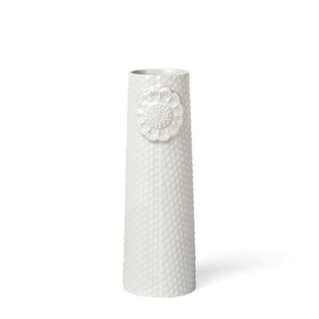 dottir - Pipanella Dotted vase, hvid - 15x5 cm.