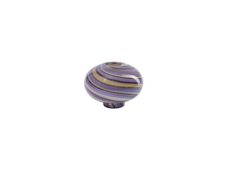 eden outcast - Twirl Vase - Vase - Twirl Vase Purple Mini - W13,5 cm H9,5 cm