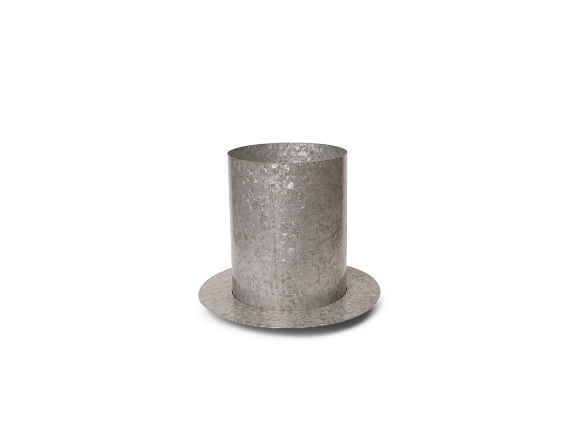 ferm LIVING - Auran Pot Large Galvanized ferm LIVING - Auran Pot Large Galvanized