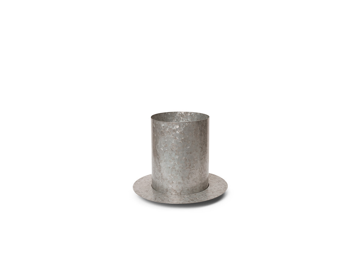 ferm LIVING - Auran Pot Medium Galvanized ferm LIVING - Auran Pot Medium Galvanized