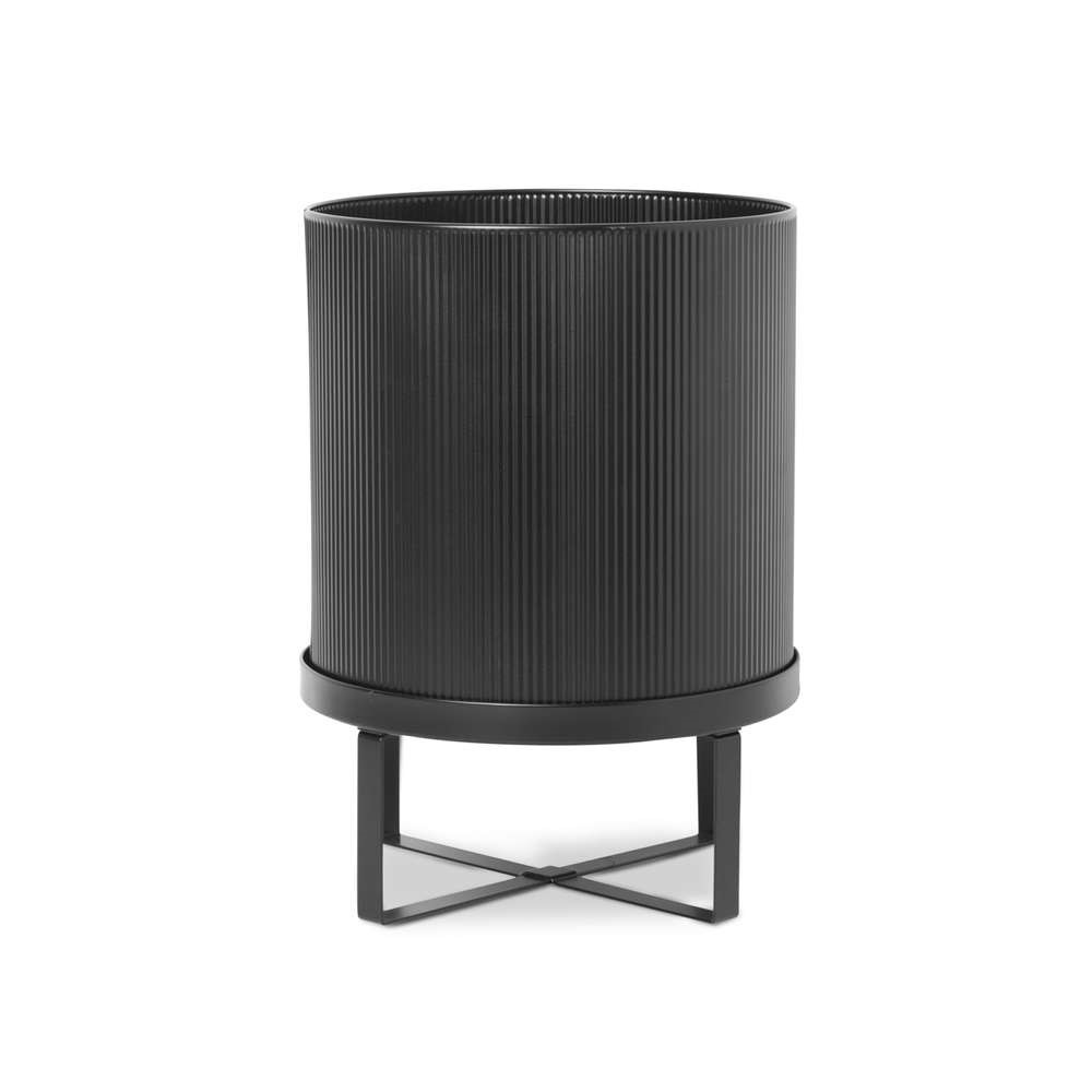 ferm LIVING - Bau Pot Large Black ferm LIVING - Bau Pot Large Black
