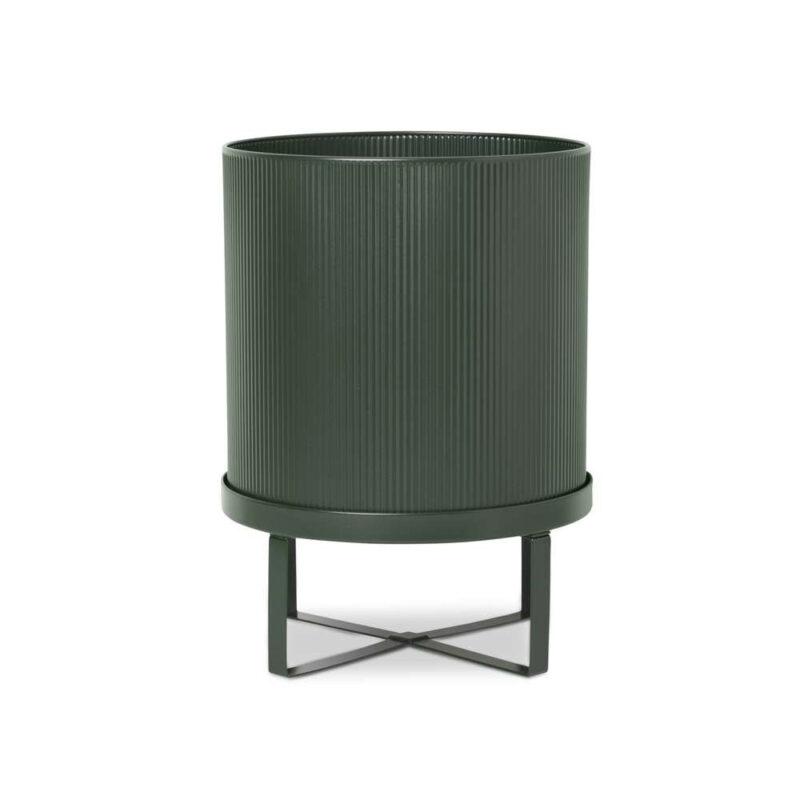 Ferm Living Bau urtepotte stor mørkegrøn Ferm Living Bau urtepotte stor mørkegrøn