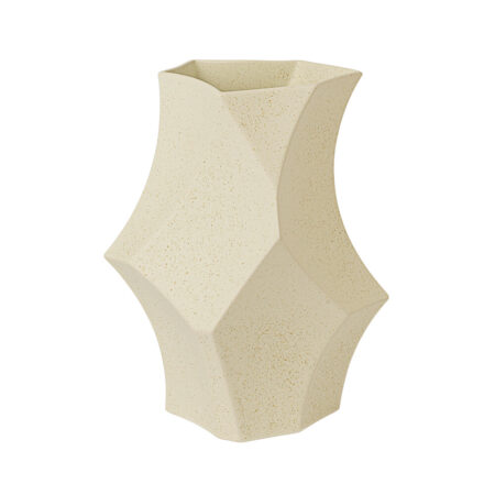 ferm LIVING - Cueva Vase H26 Off-White