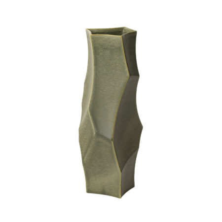 ferm LIVING - Cueva Vase H37 Dark Sage